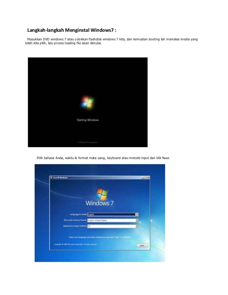 Detail Gambar Langkah Langkah Menginstal Windows 7 Nomer 50