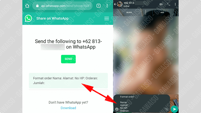 Detail Gambar Langsung Kata Kata Nomer 45