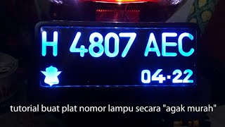 Detail Gambar Lanpu Plat Mobil Nomer 5