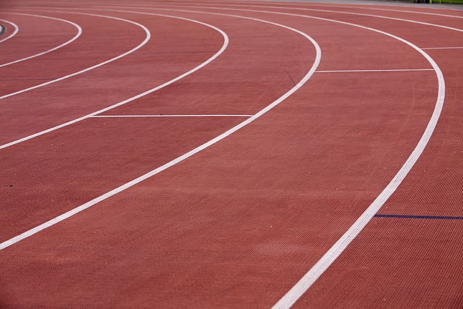 Detail Gambar Lapangan Atletik Lintasan Lari Nomer 30