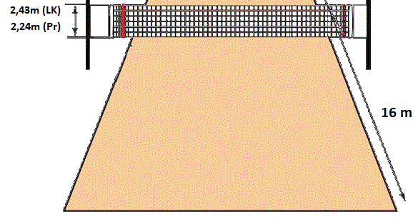 Detail Gambar Lapangan Bola Voli Dan Ukurannya Nomer 33