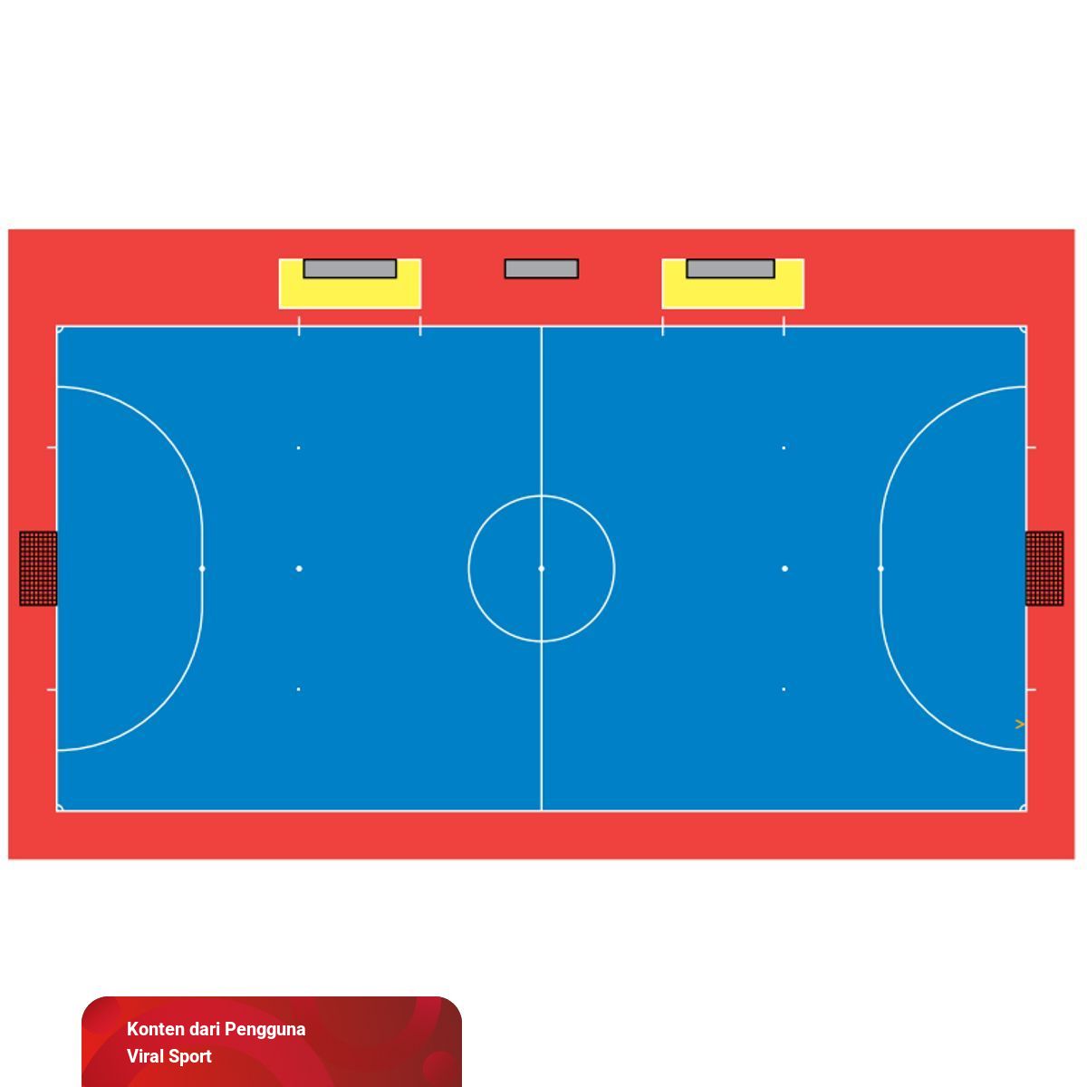 Detail Gambar Lapangan Futsal Lengkap Dengan Ukurannya Nomer 35