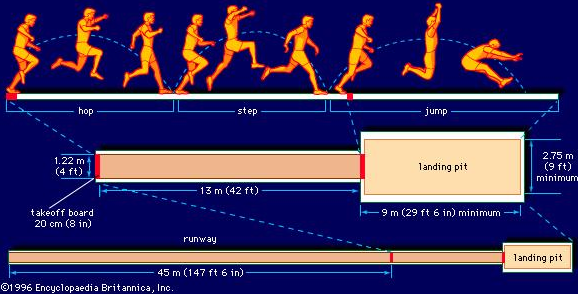 Detail Gambar Lapangan Lompat Jauh Dan Ukurannya Nomer 13