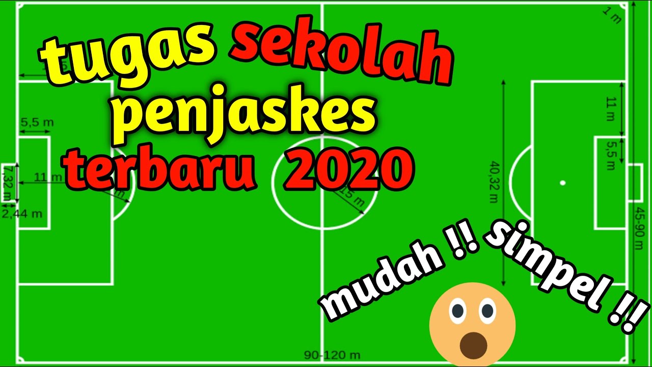 Detail Gambar Lapangan Sepak Bola Dengan Ukurannya Nomer 46