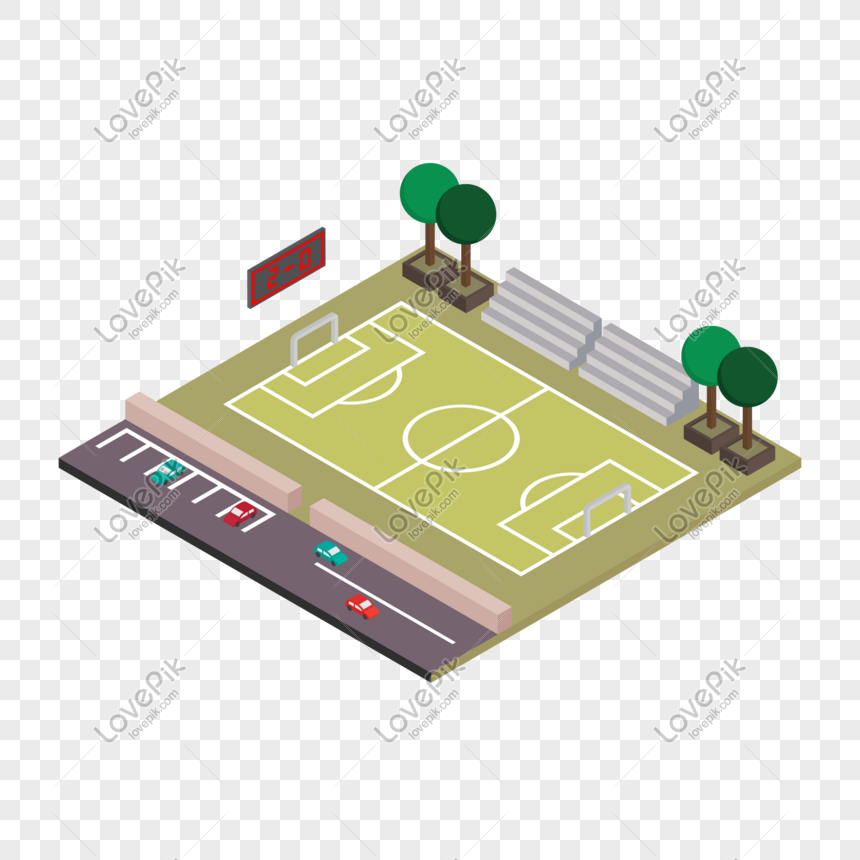 Detail Gambar Lapangan Sepak Bola Kartun Nomer 10
