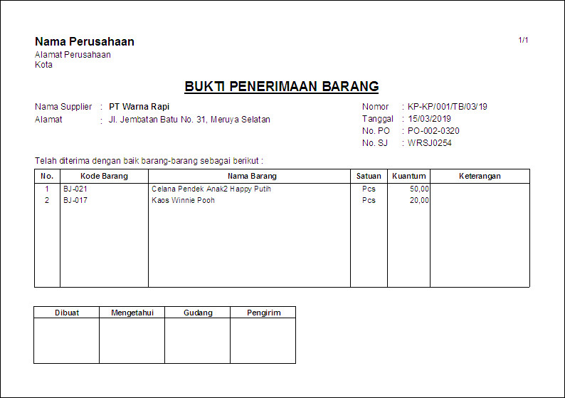 Detail Gambar Laporan Penerimaan Barang Nomer 3