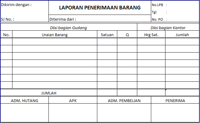 Detail Gambar Laporan Penerimaan Barang Nomer 18