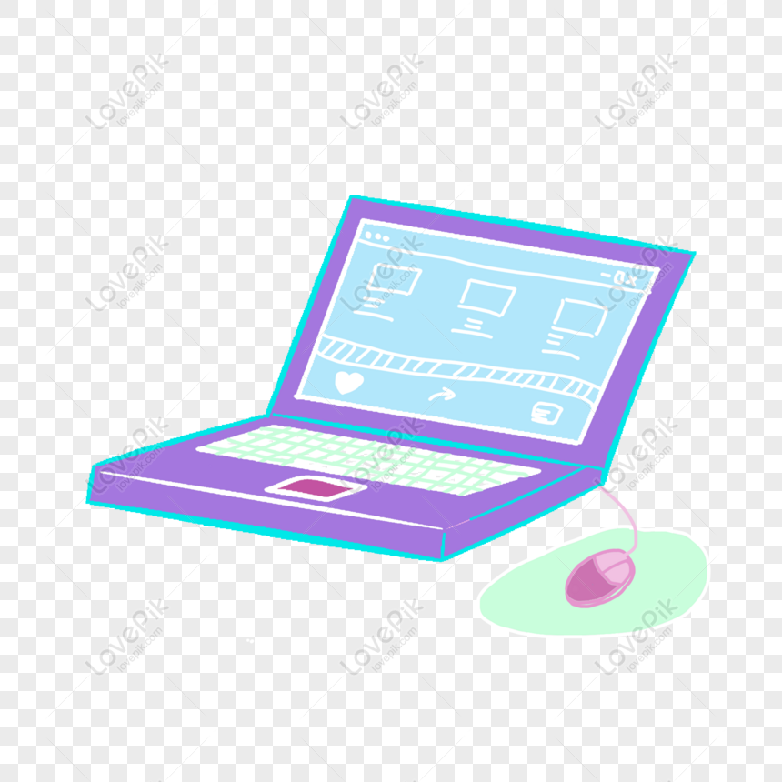 Detail Gambar Laptop Kartun Png Nomer 5