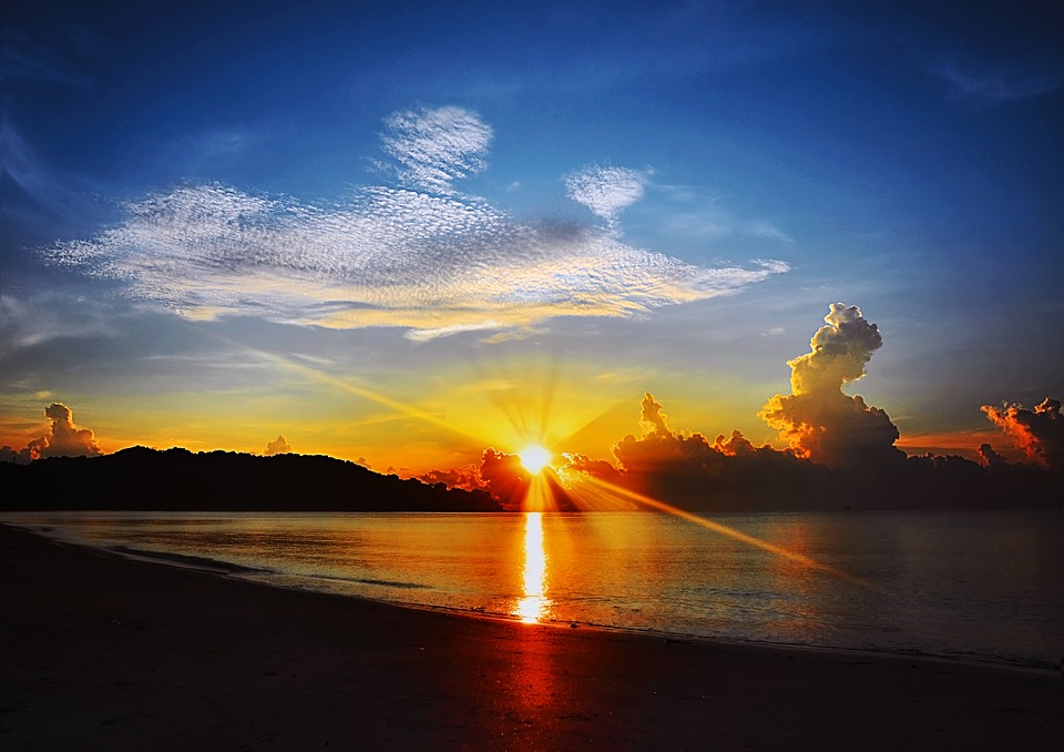 Gambar Laut Matahari Terbit - KibrisPDR