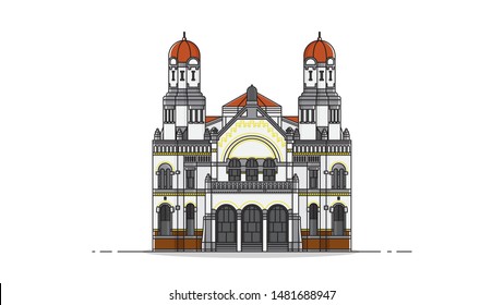 Detail Gambar Lawang Sewu Animasi Nomer 8