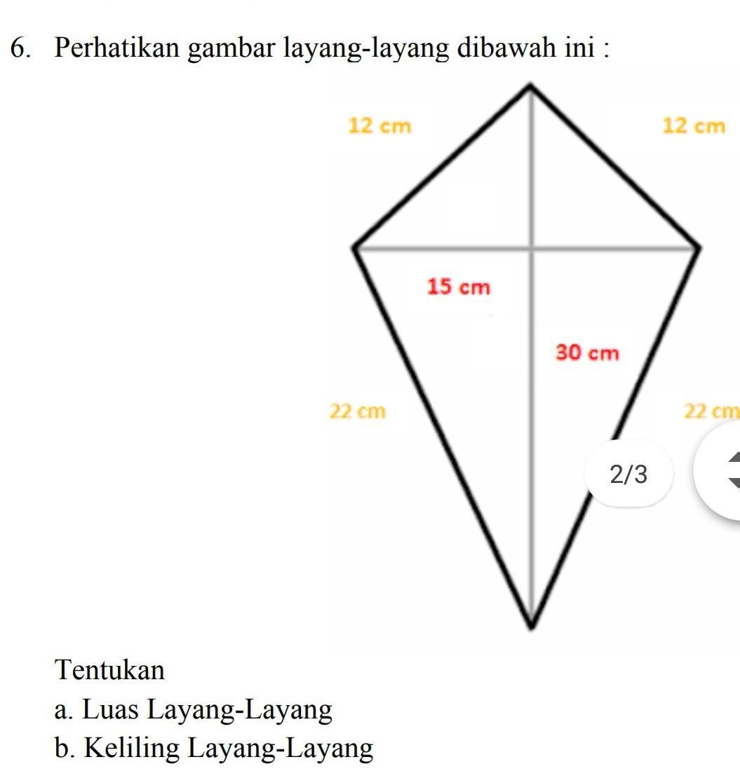 Detail Gambar Layang Layang Bangun Datar Nomer 51