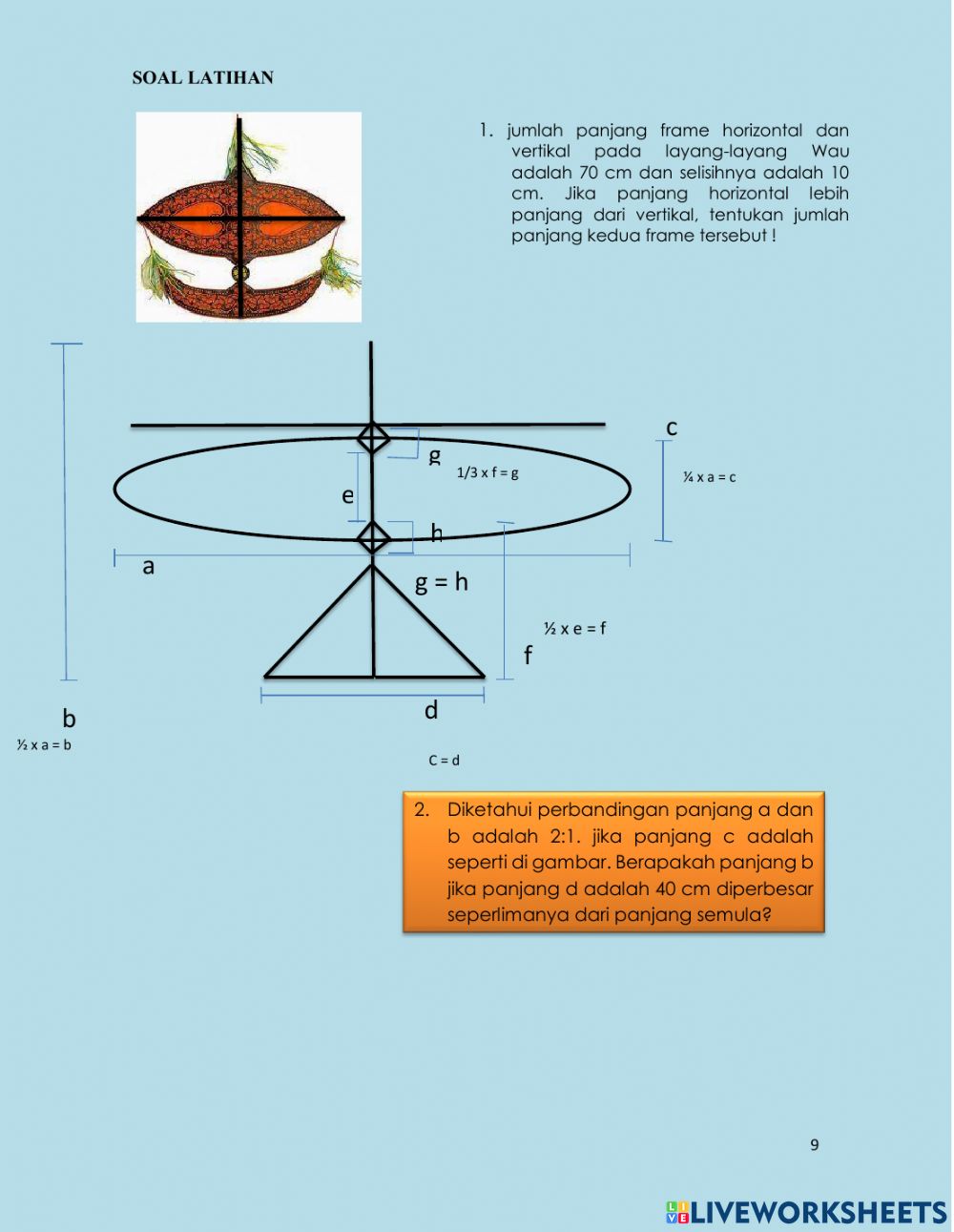 Detail Gambar Layangan Wau Nomer 52