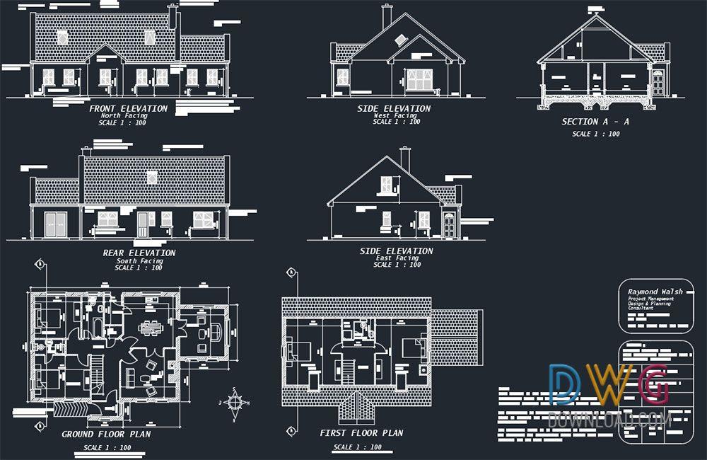 Detail Gambar Layout Kandang Sapi Format Cad Nomer 2