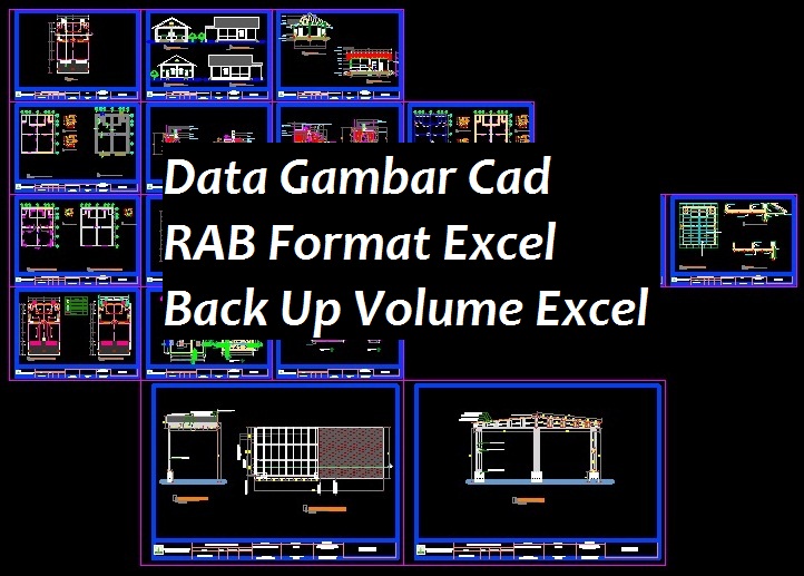 Detail Gambar Layout Kandang Sapi Format Cad Nomer 13