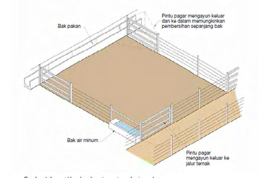 Detail Gambar Layout Kandang Sapi Format Cad Nomer 32