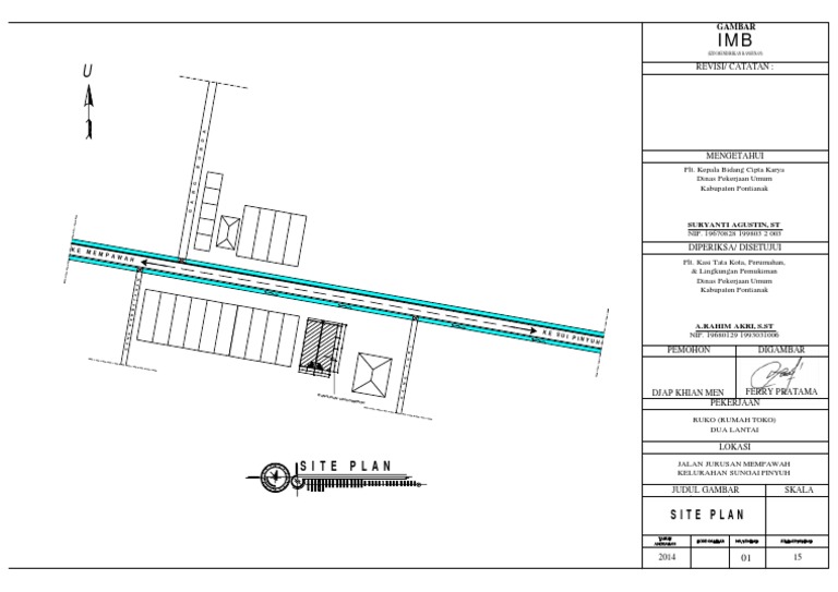 Detail Gambar Layout Perumahan Belakang Sungai Nomer 11