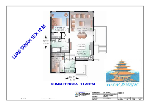 Detail Gambar Layout Perumahan Tusuk Sate Nomer 34