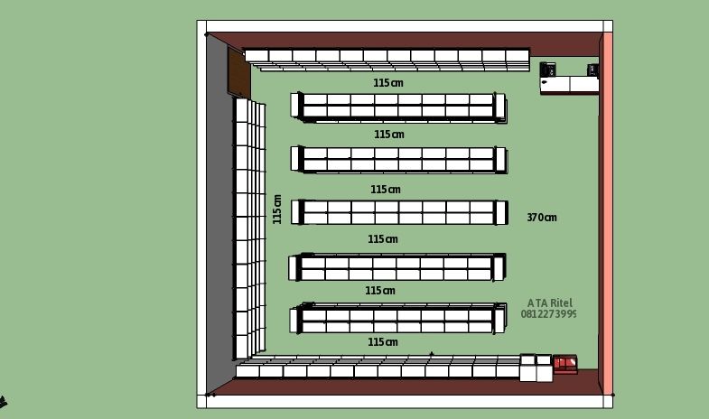 Detail Gambar Layout Toko Nomer 17