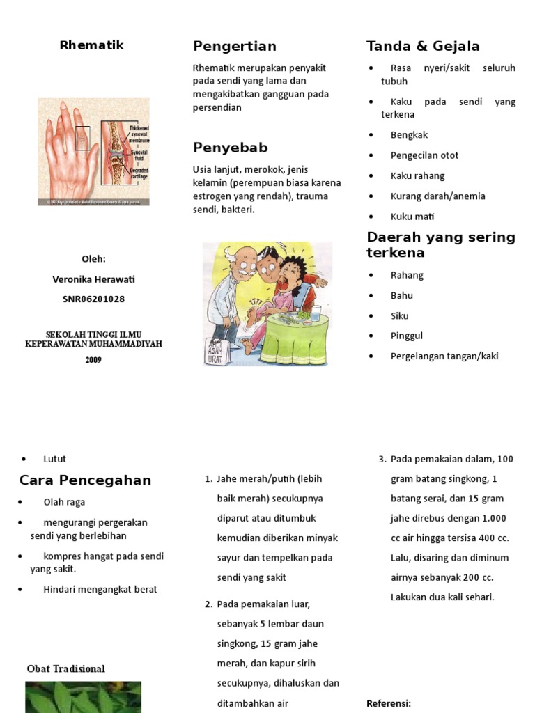 Detail Gambar Leaflet Reumatik Nomer 18