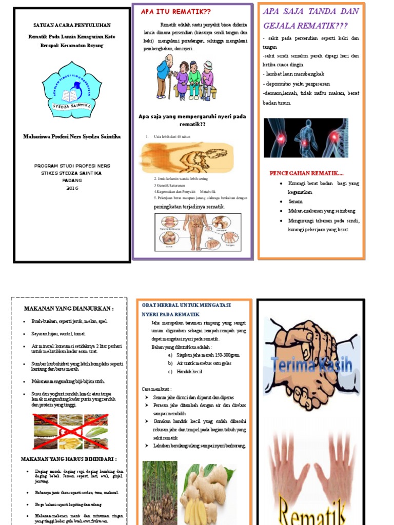 Detail Gambar Leaflet Reumatik Nomer 19