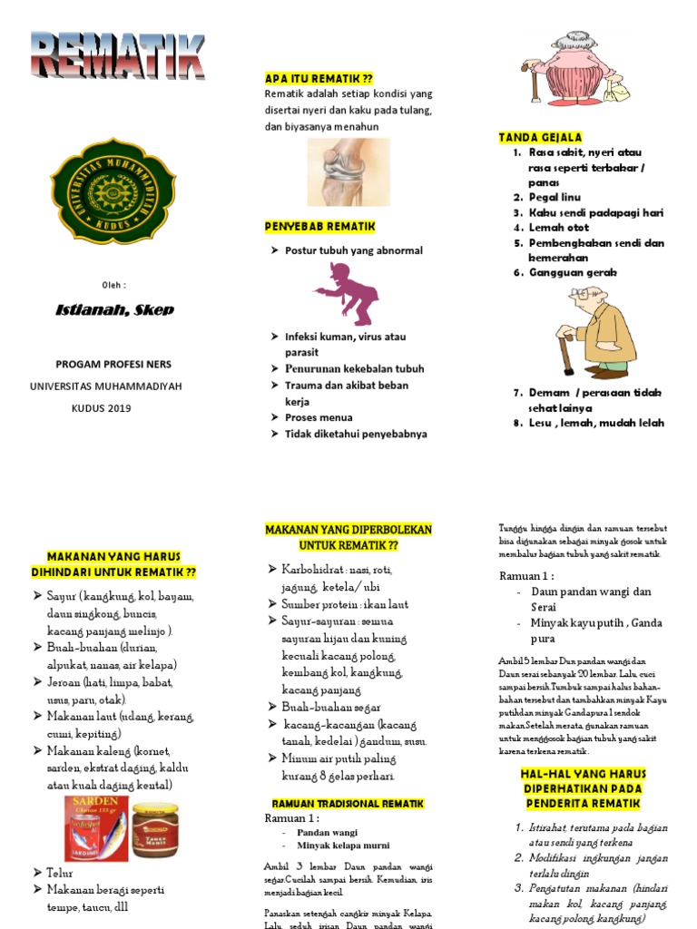 Detail Gambar Leaflet Reumatik Nomer 7
