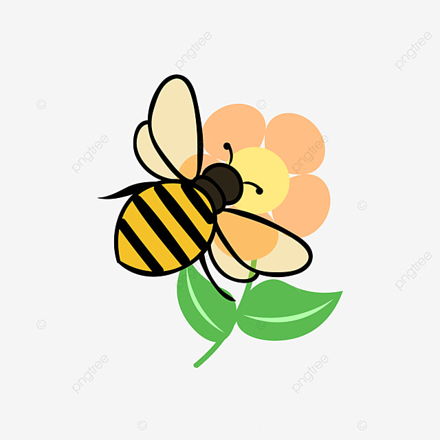 Detail Gambar Lebah Dan Bunga Hitam Putih Nomer 57