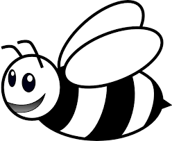 Gambar Lebah Hitam Putih - KibrisPDR