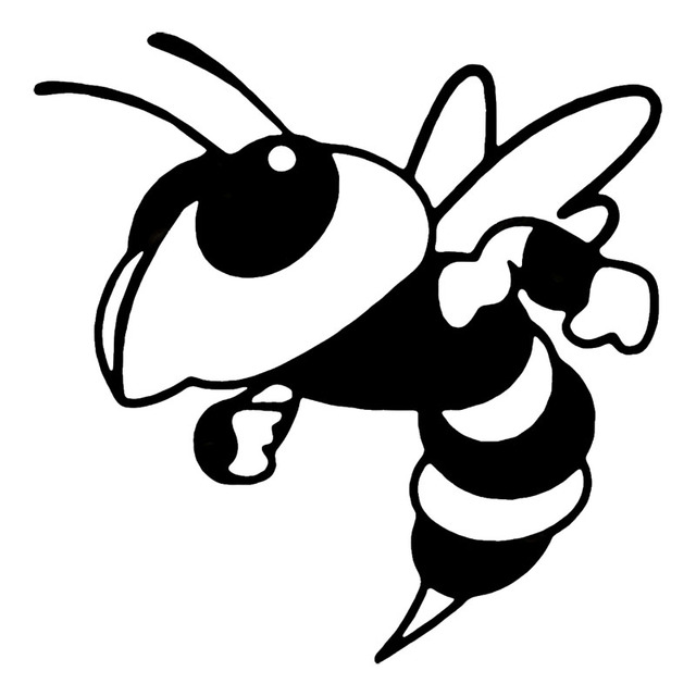 Detail Gambar Lebah Hitam Putih Nomer 13