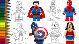 Detail Gambar Lego Mewarnai Nomer 13
