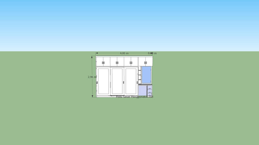 Detail Gambar Lemari 3d Nomer 46