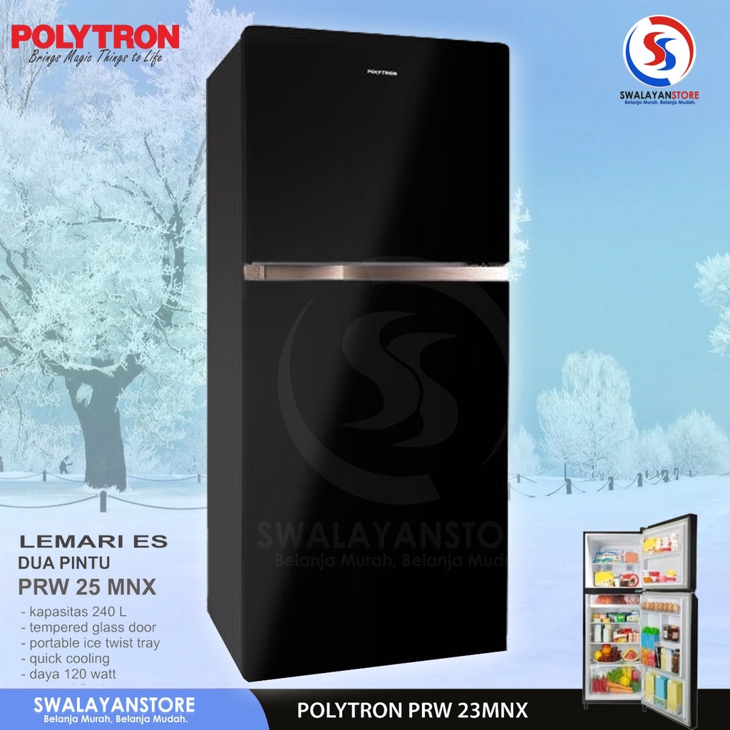 Detail Gambar Lemari Es 2 Pintu Polytron Nomer 16