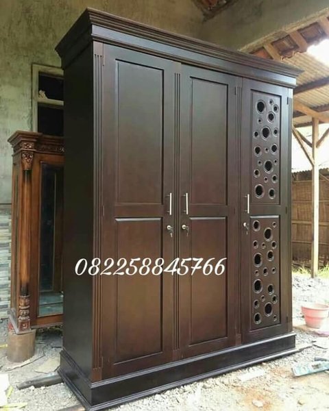 Detail Gambar Lemari Kayu Minimalis Nomer 25