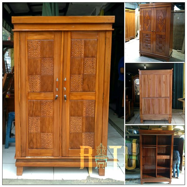 Detail Gambar Lemari Kayu Minimalis Nomer 9