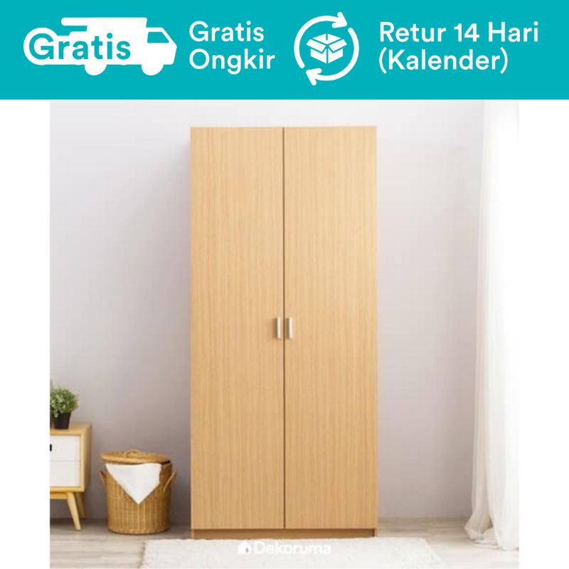 Detail Gambar Lemari Pakaian 2 Pintu Minimalis Nomer 40