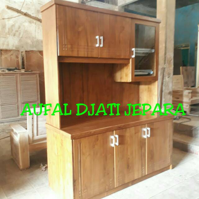 Detail Gambar Lemari Piring Dari Kayu Nomer 13