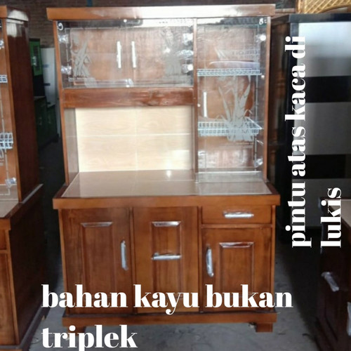 Detail Gambar Lemari Piring Dari Kayu Nomer 32