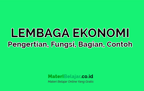 Detail Gambar Lembaga Ekonomi Nomer 33