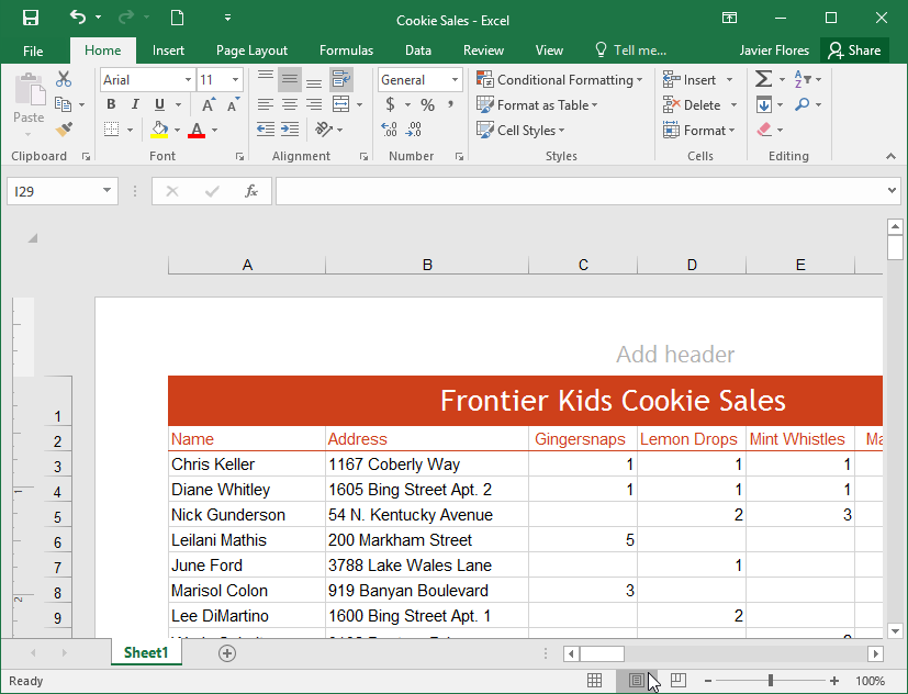 Detail Gambar Lembar Kerja Microsoft Excel Nomer 18