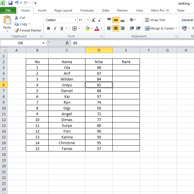 Detail Gambar Lembar Kerja Microsoft Excel Nomer 40