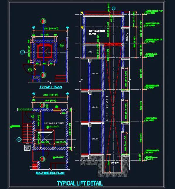 Detail Gambar Lift Dwg Nomer 12