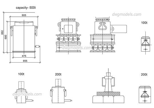 Detail Gambar Lift Dwg Nomer 13