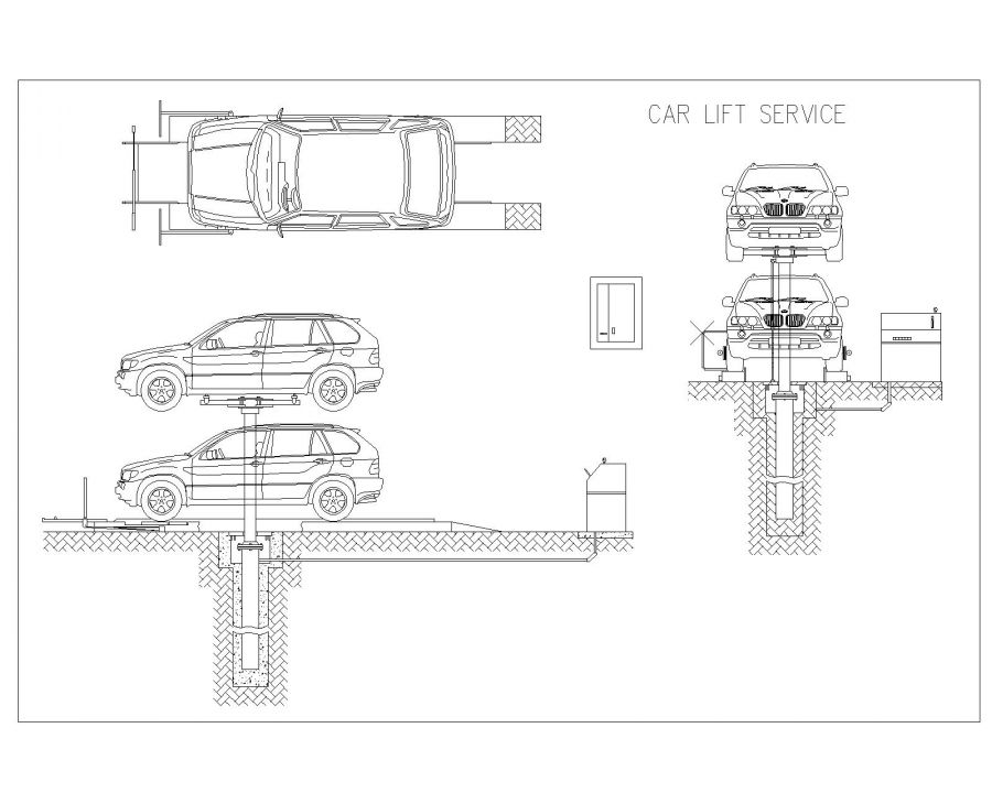 Detail Gambar Lift Dwg Nomer 30