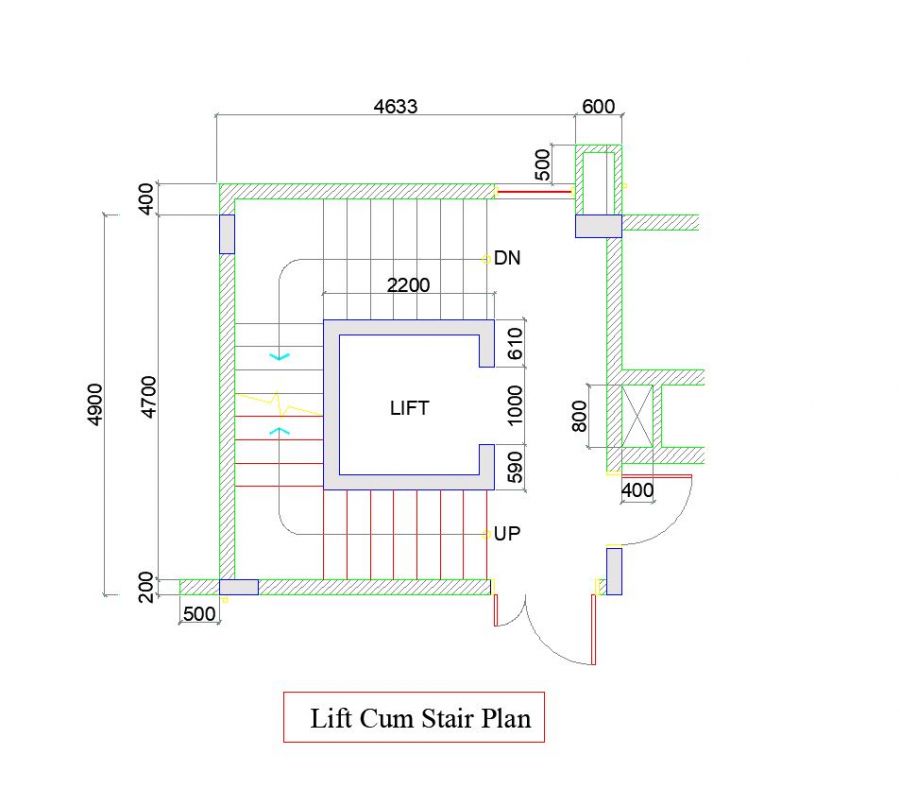 Detail Gambar Lift Dwg Nomer 44