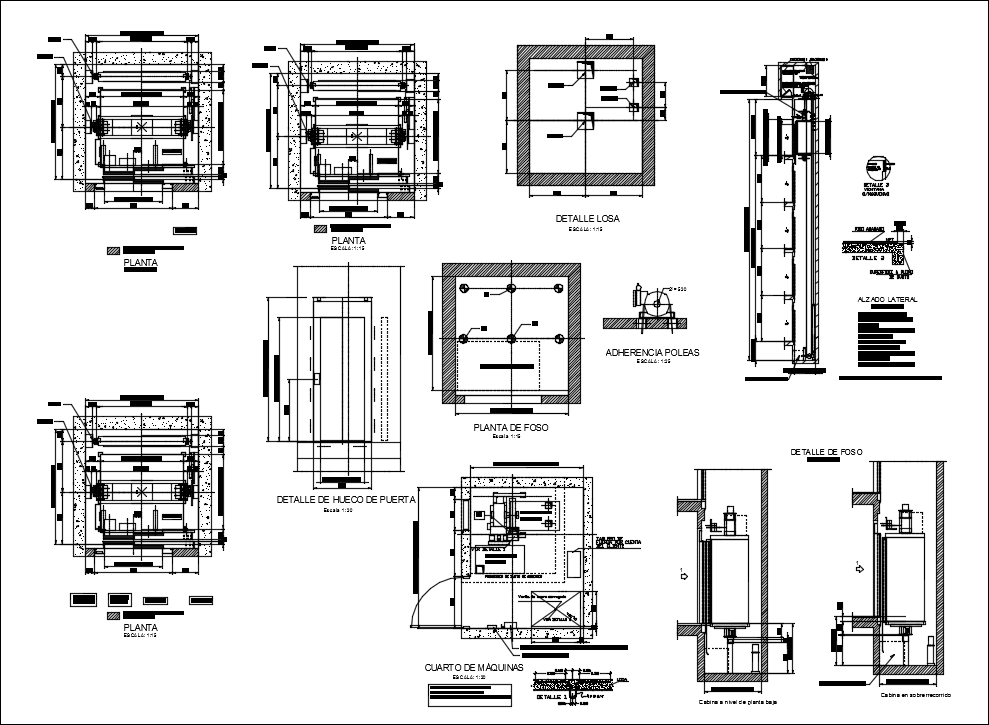 Detail Gambar Lift Dwg Nomer 50