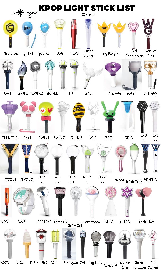 Gambar Lightstick Semua Kpop - KibrisPDR