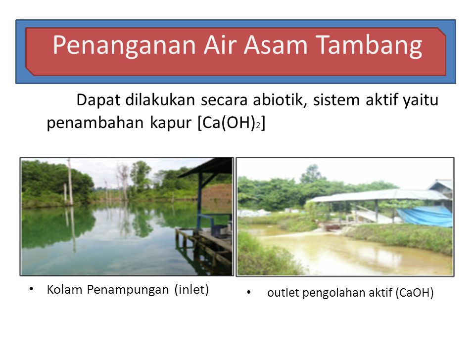 Detail Gambar Limbah Air Asam Tambang Nomer 24