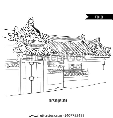 Detail Gambar Line Art Vihara Nomer 21