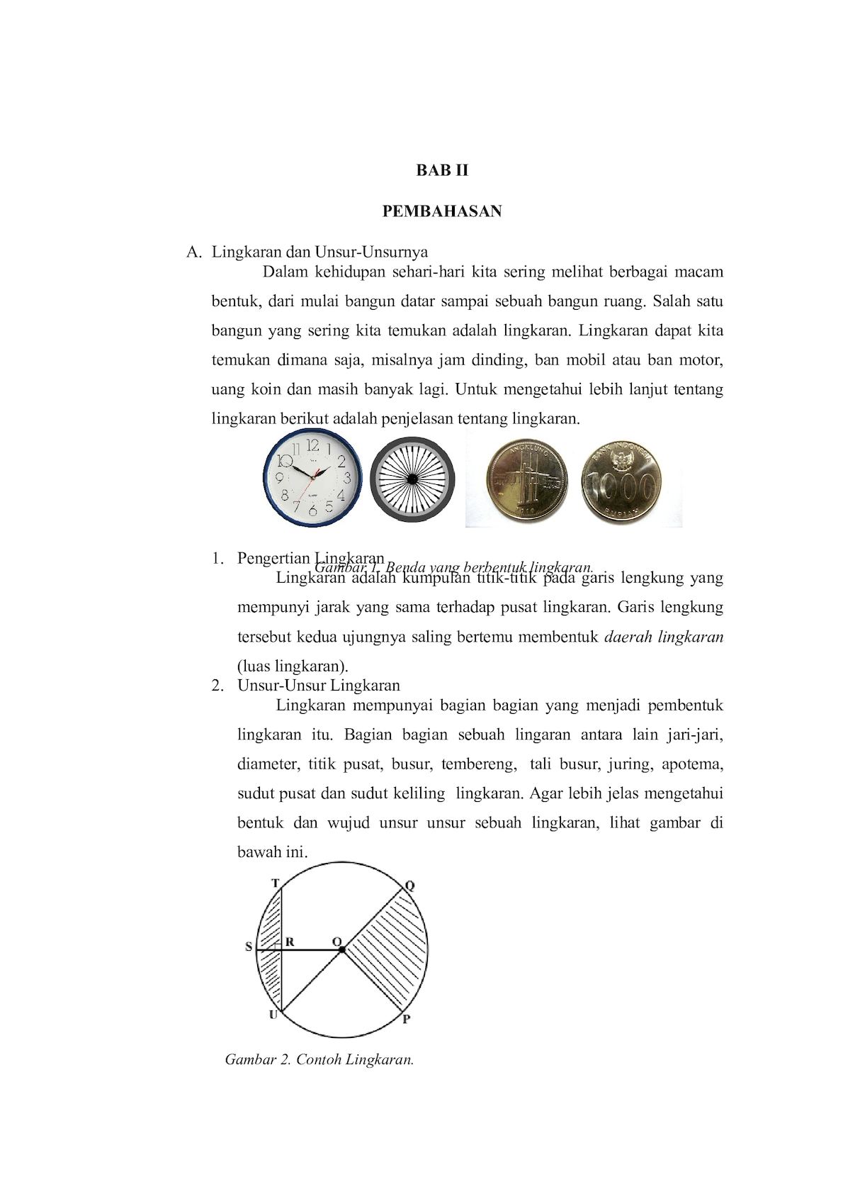 Detail Gambar Lingkaran Dengan Tembereng Tali Busur Nomer 45