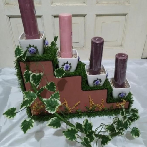 Detail Gambar Lingkaran Lilin Adven Nomer 27