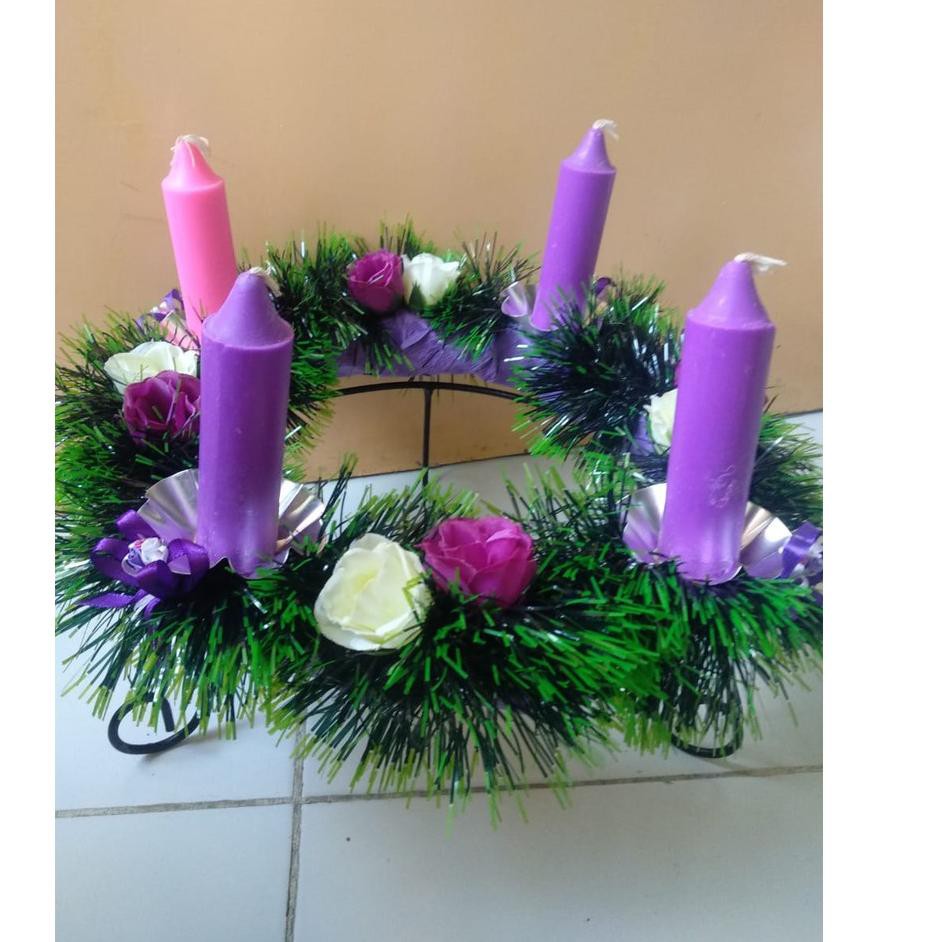 Detail Gambar Lingkaran Lilin Adven Nomer 28